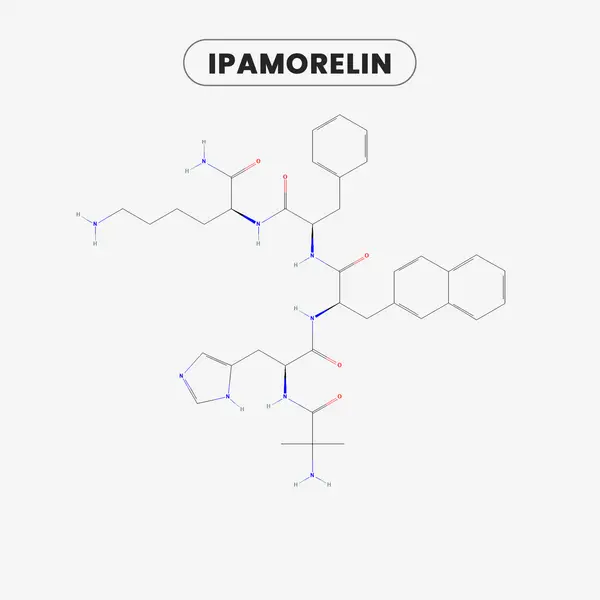 Ipamorelin (5mg) — chemical structure