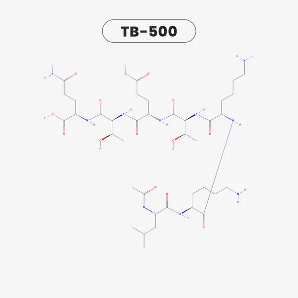 TB-500 — chemical structure
