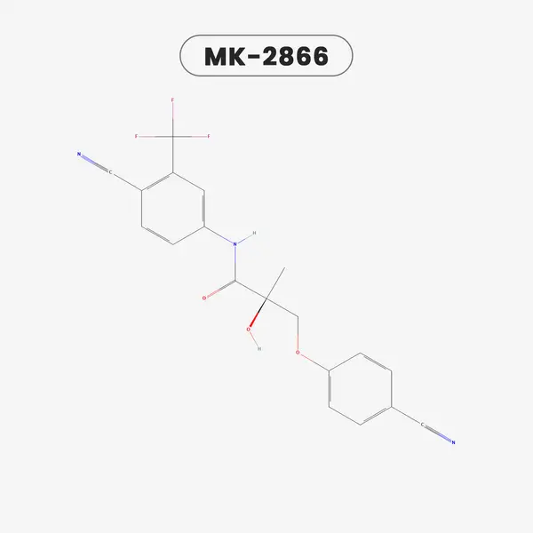 MK2866 (Ostarine) - Vascular — chemical structure